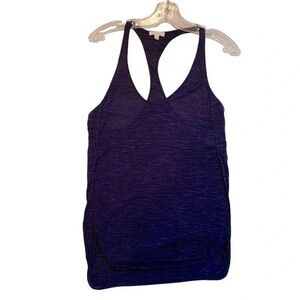 Women's Blue Racerback Tank Top